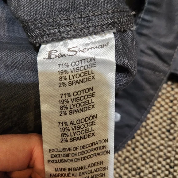 Mens The Original Ben Sherman Small Dark Gray Jacket - Picture 4 of 6